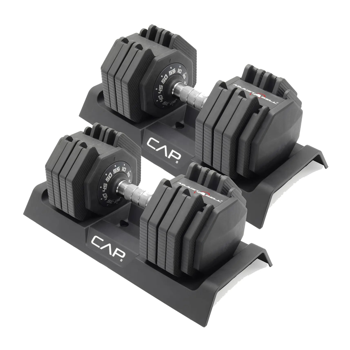 Chrome Handle Dumbbells