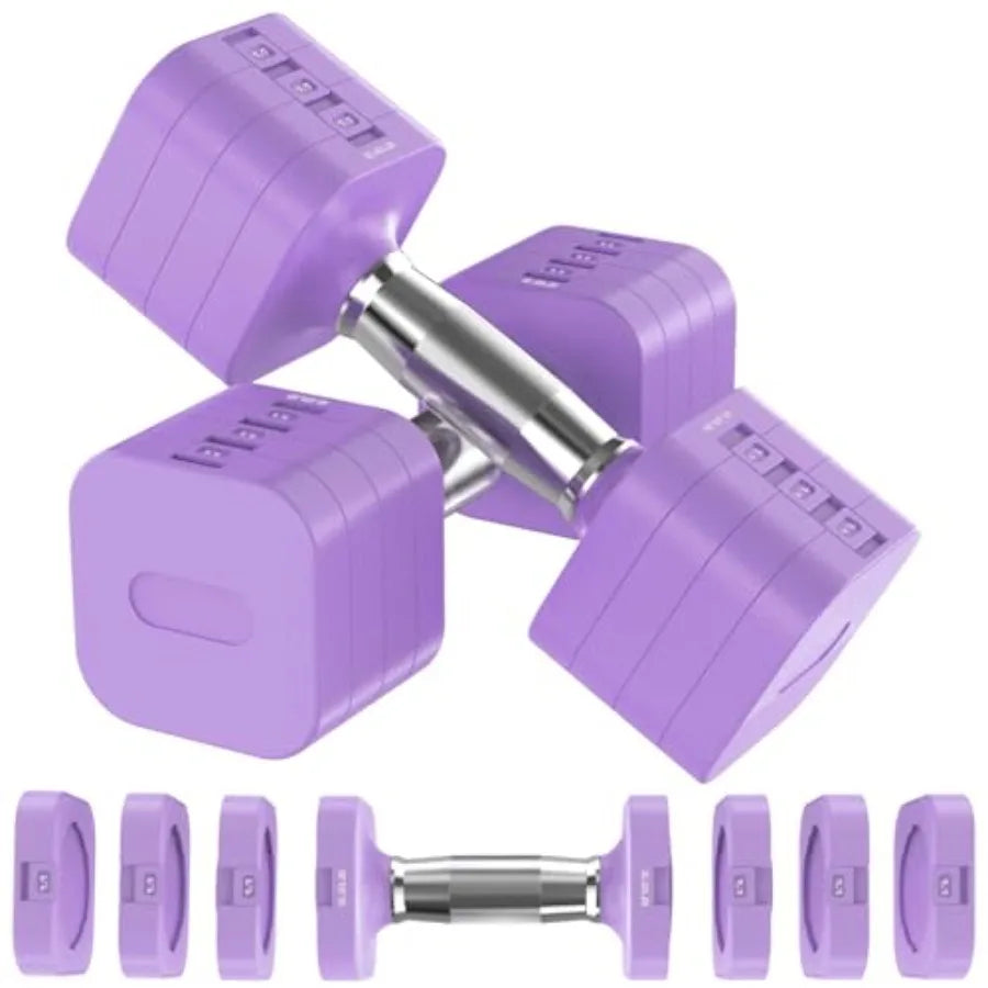22 lb Adjustable Dumbbell Set