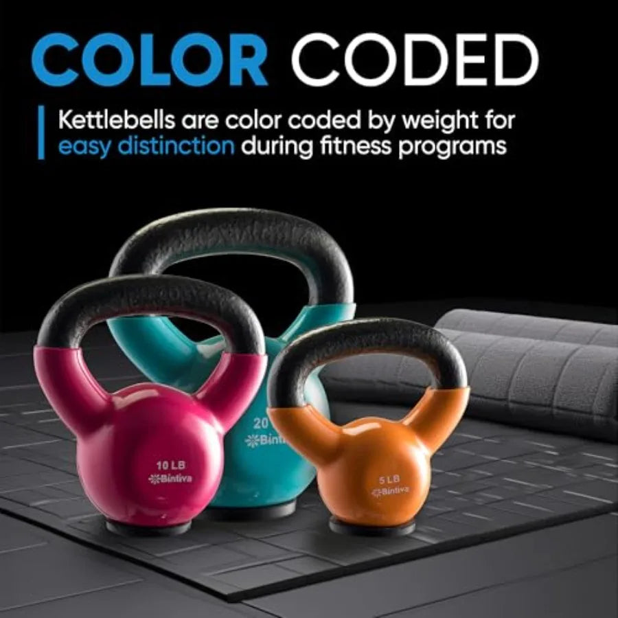 Cast Iron Kettlebell Set