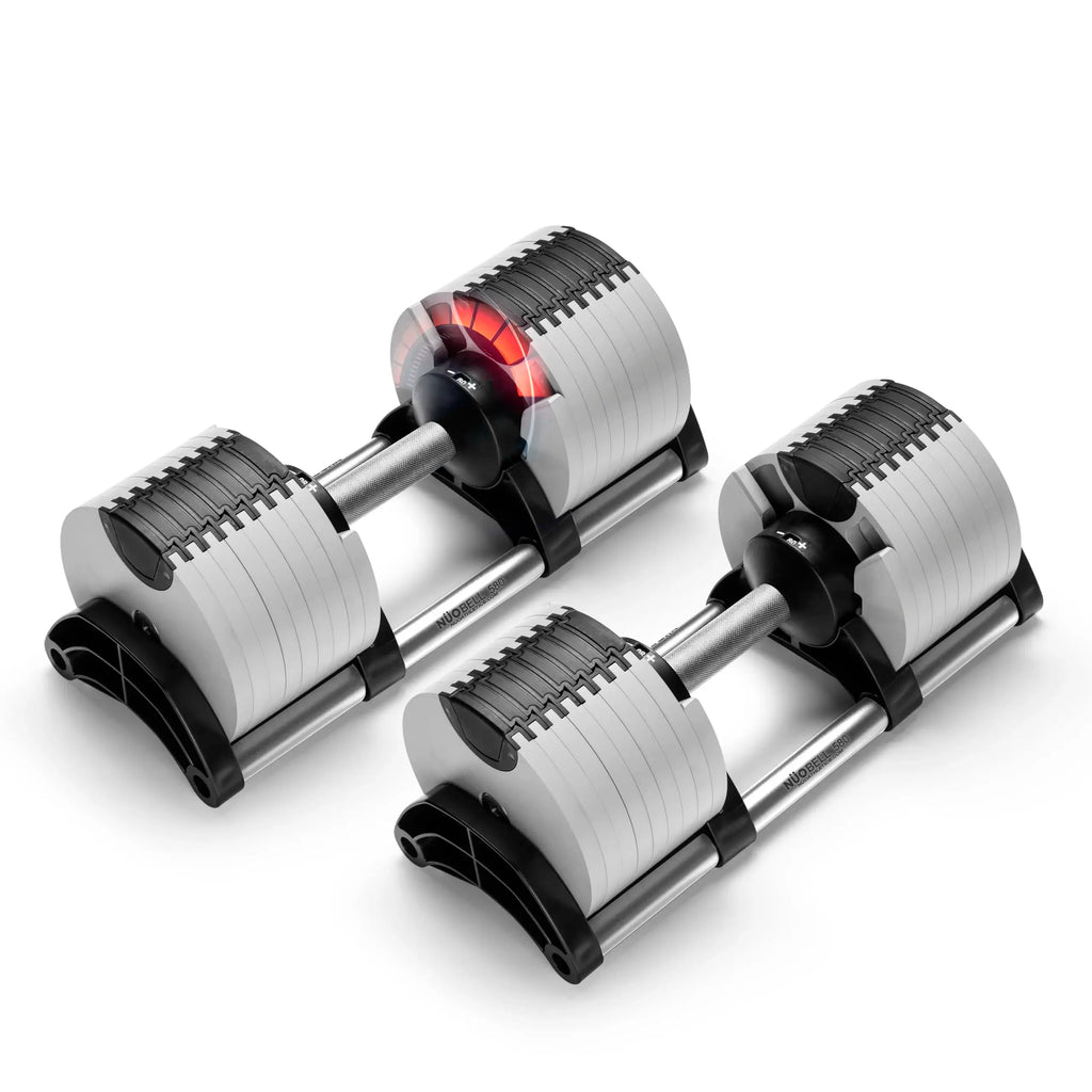 NUOBELL Adjustable Dumbbells 5–80 lb