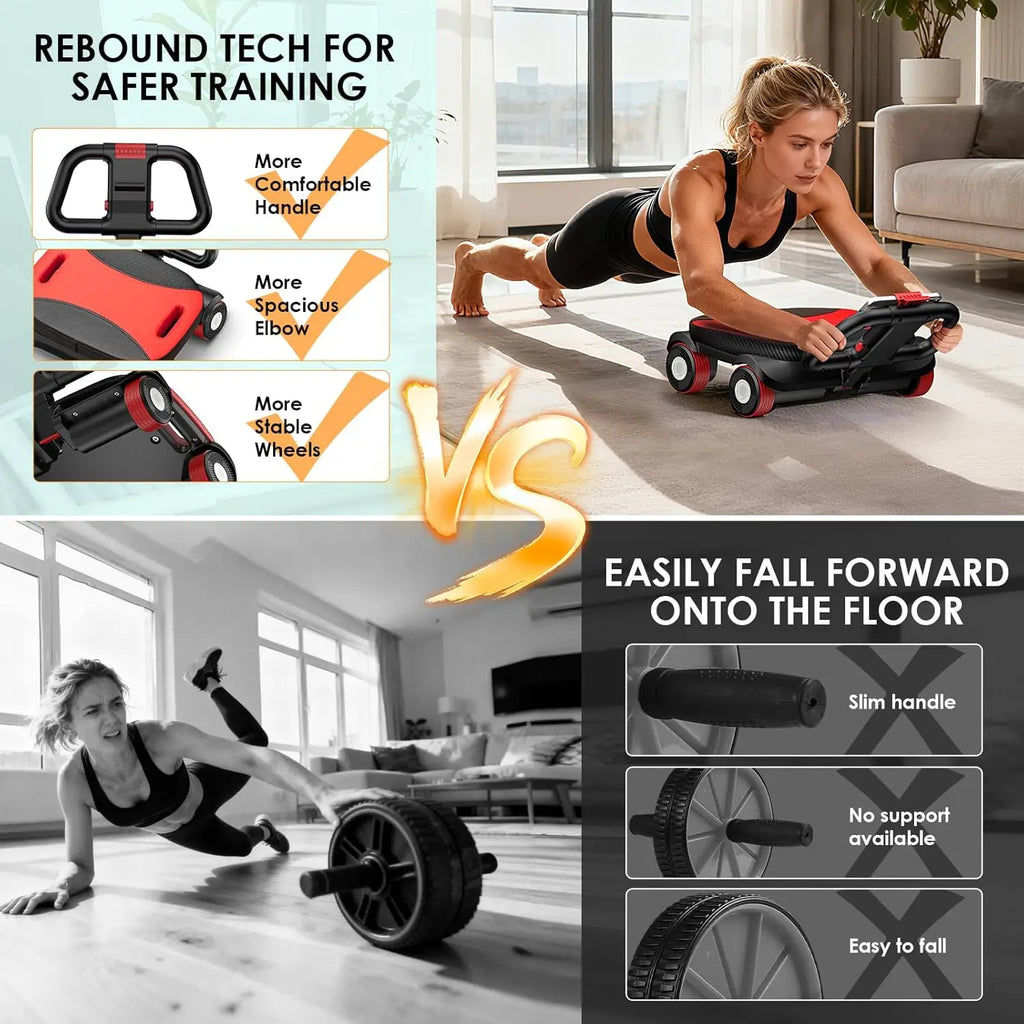 Auto Rebound Ab Roller