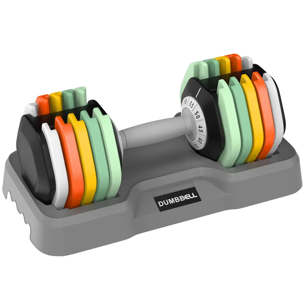 25/55 lb Adjustable Dumbbell Pair