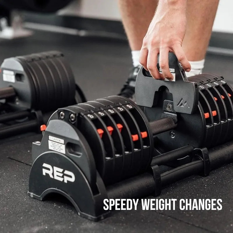 QuickDraw Adjustable Dumbbells