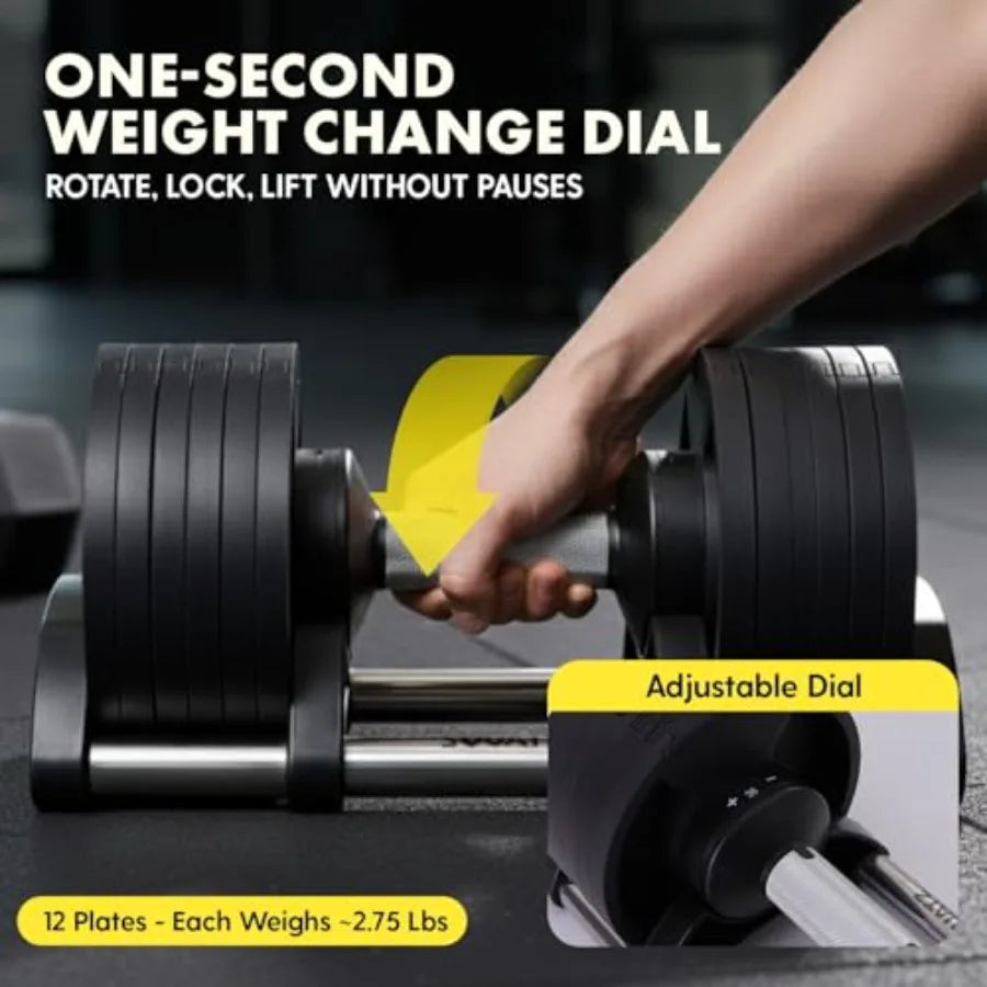 Quick Change Adjustable Dumbbells