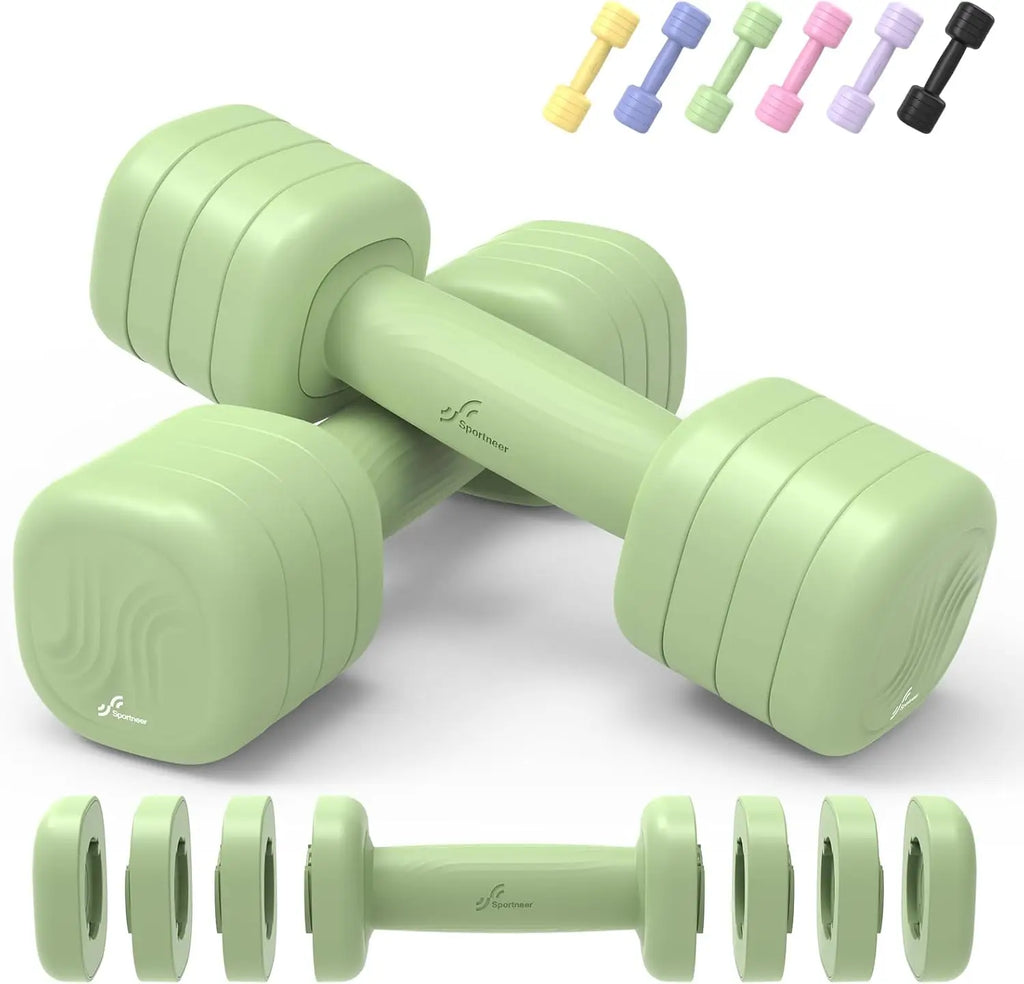 Soft Grip Adjustable Dumbbells