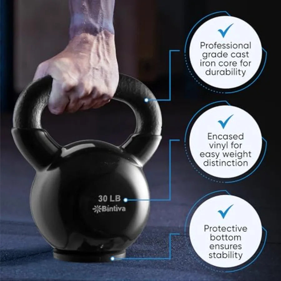 Cast Iron Kettlebell Set
