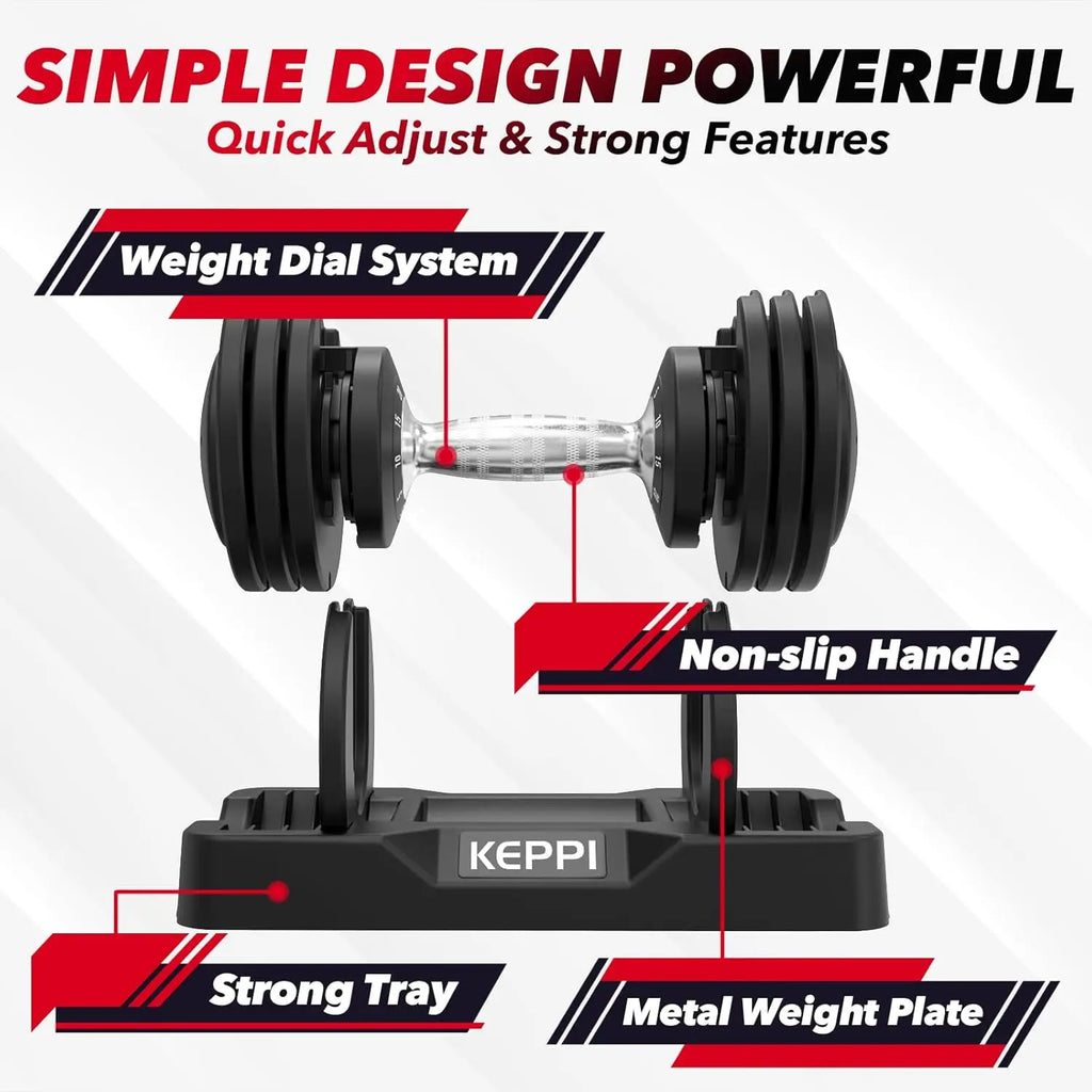 Full Body Adjustable Dumbbells