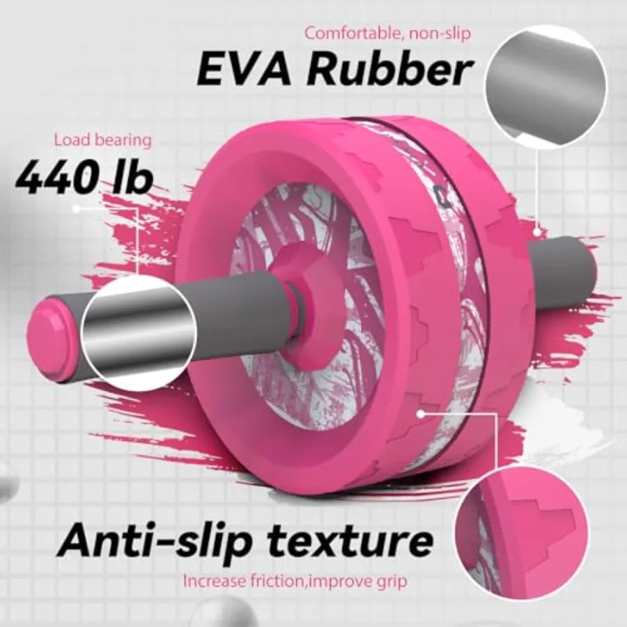 Ab Roller with Knee Pad