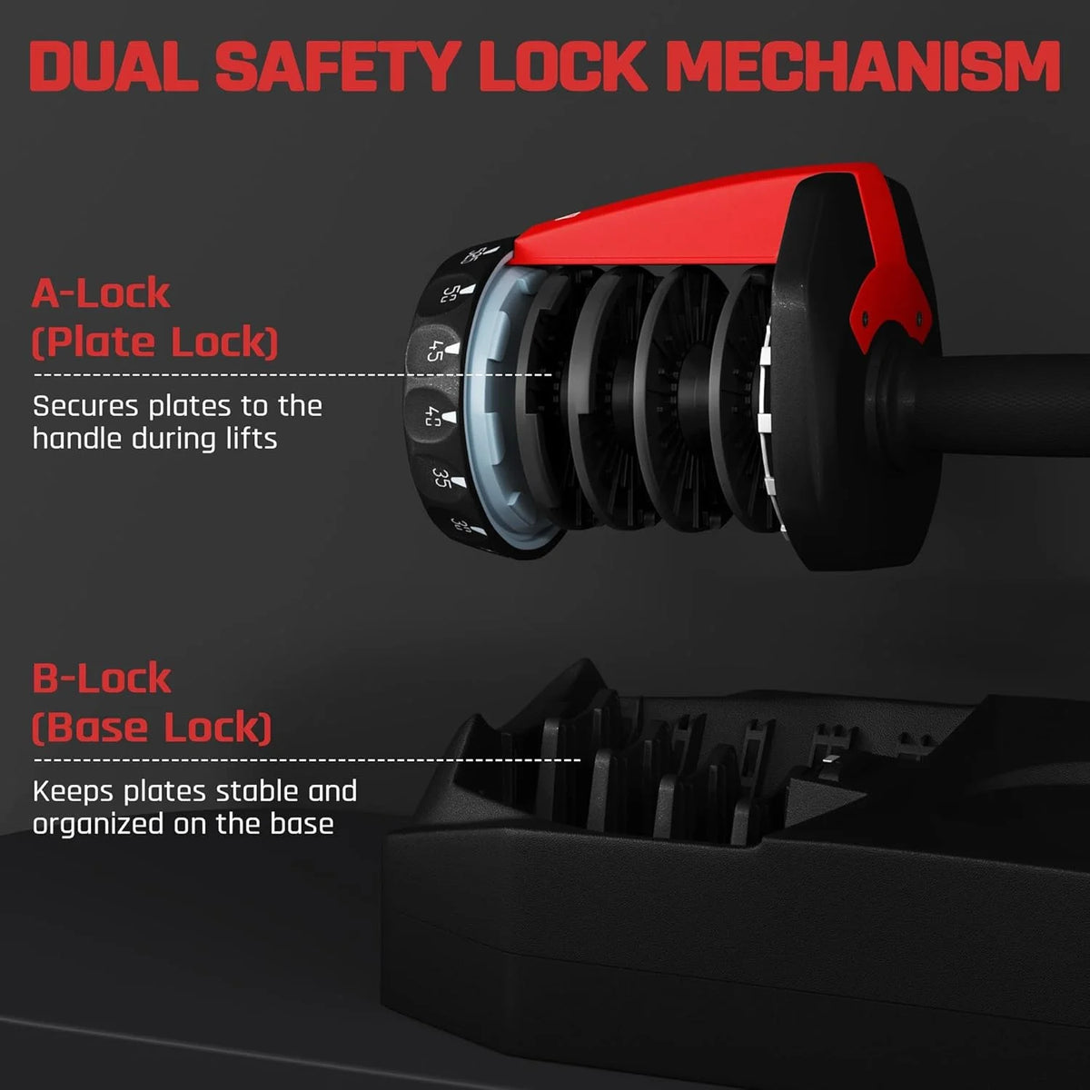 15-in-1 Quick-Lock Dumbbells