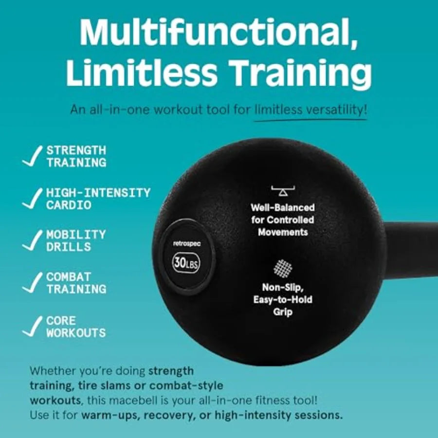 Steel Training Macebell