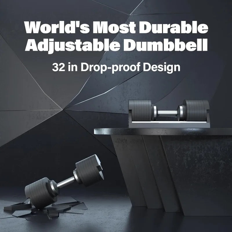 SNODE AD80 Adjustable Dumbbell Set