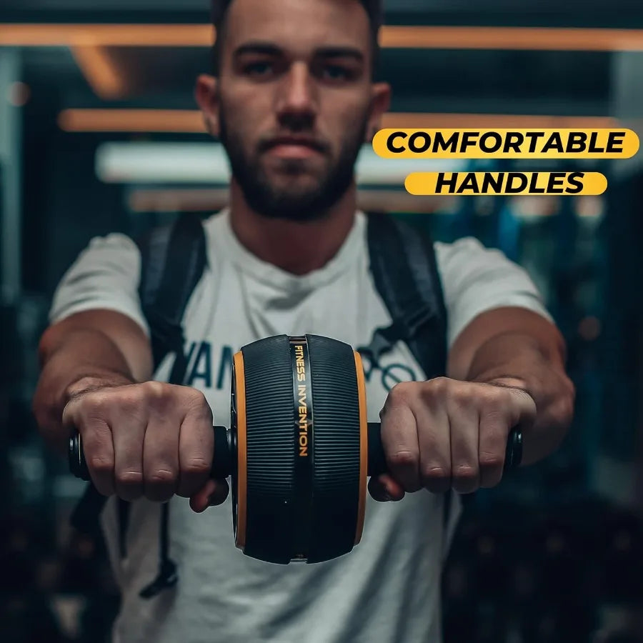 Ab Roller with Knee Mat