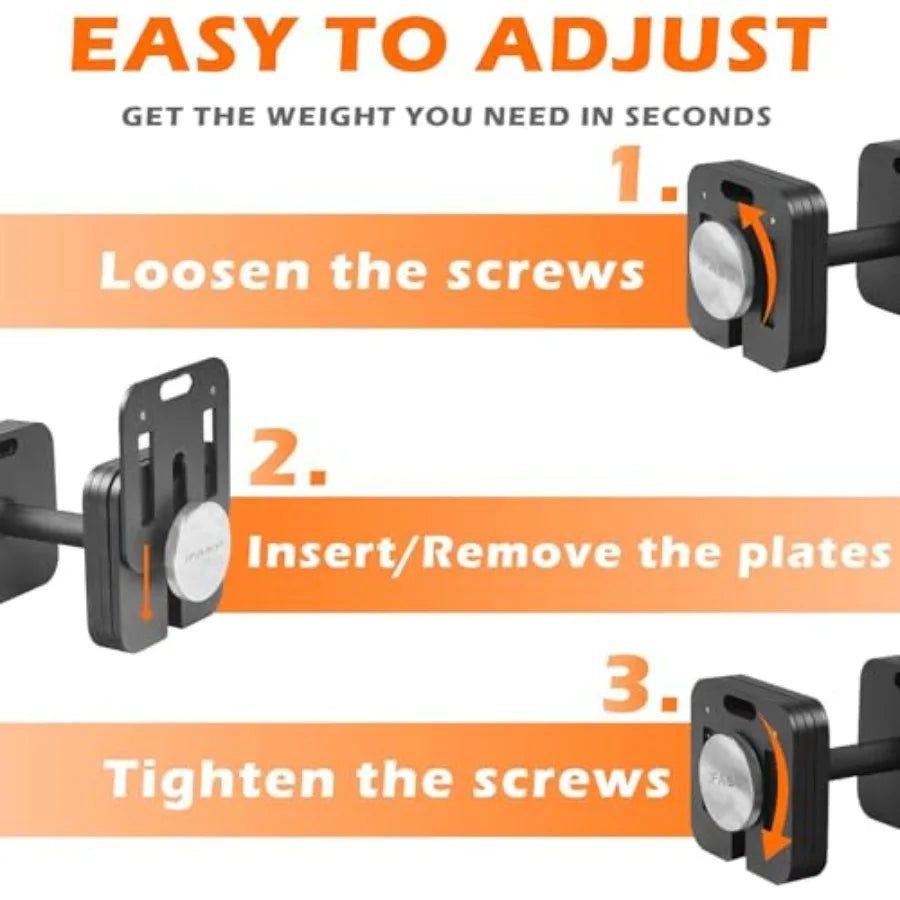 9-in-1 Adjustable Dumbbell Set