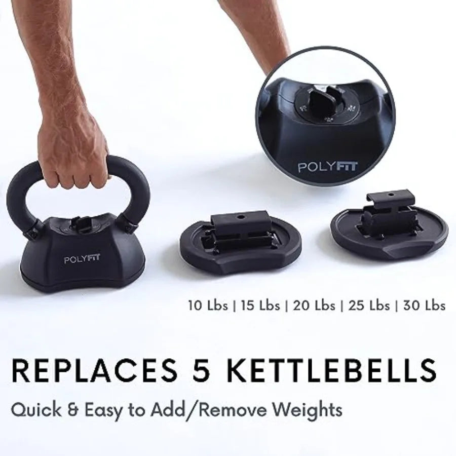 30/40/50 LB Kettlebell Set
