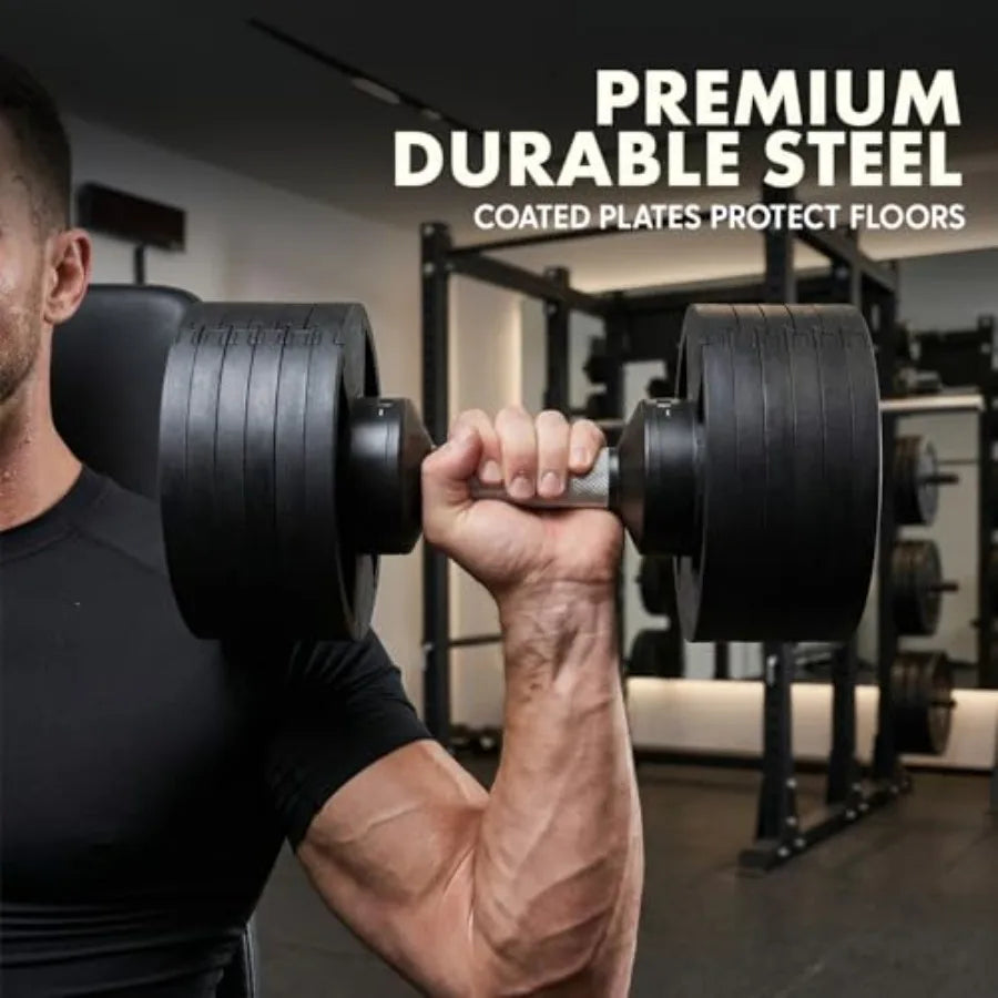 Quick Change Adjustable Dumbbells