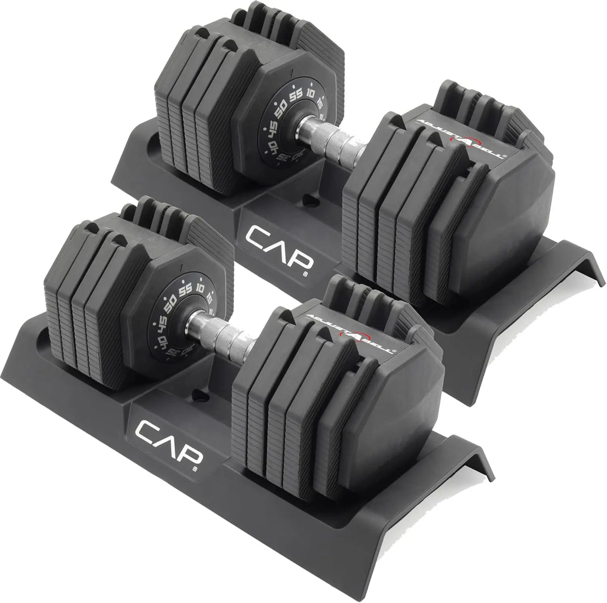 Chrome Handle Dumbbells