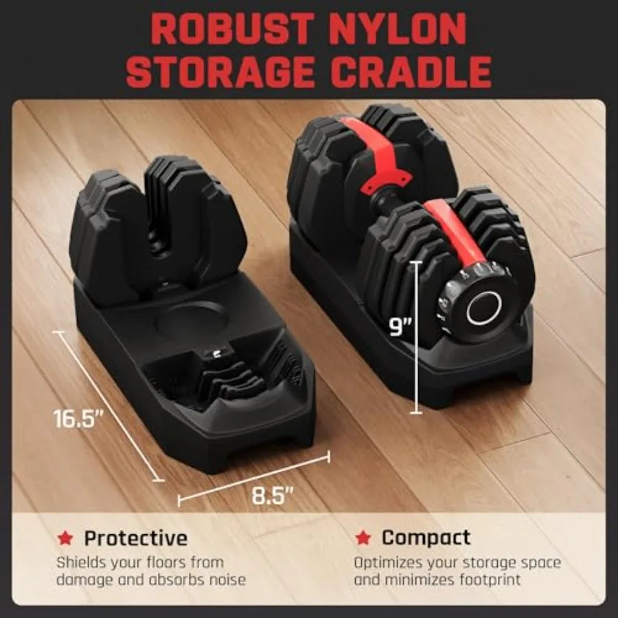 Fast Adjust Dumbbell Set