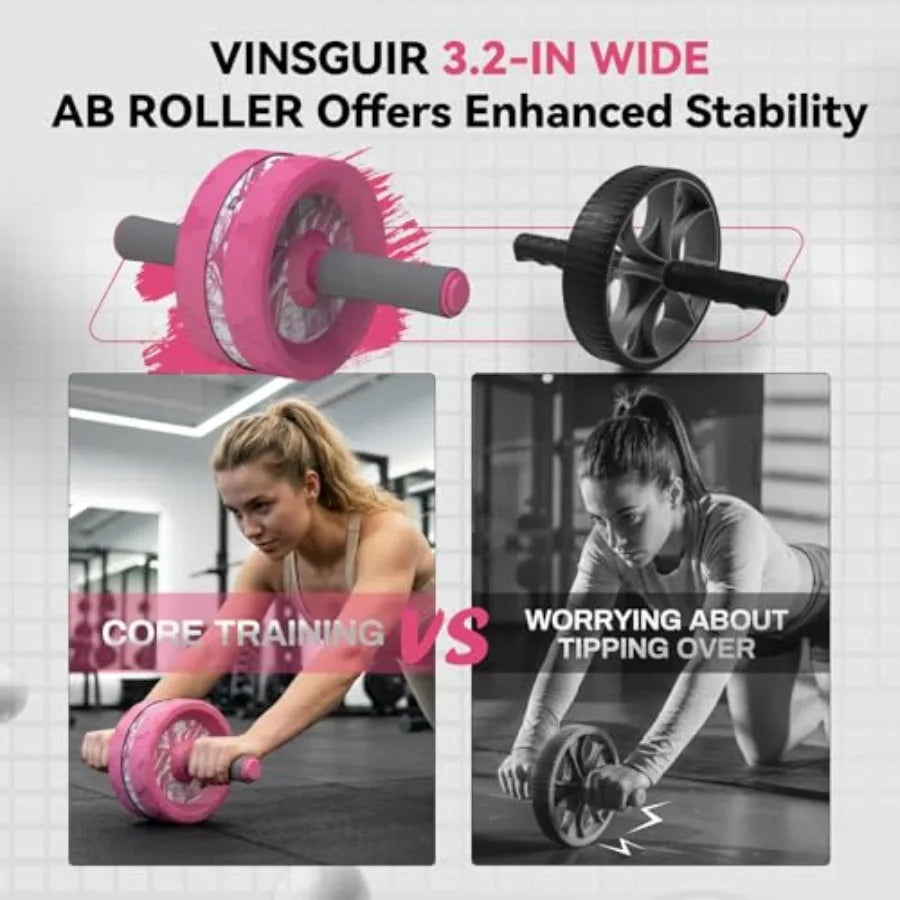 Ab Roller with Knee Pad