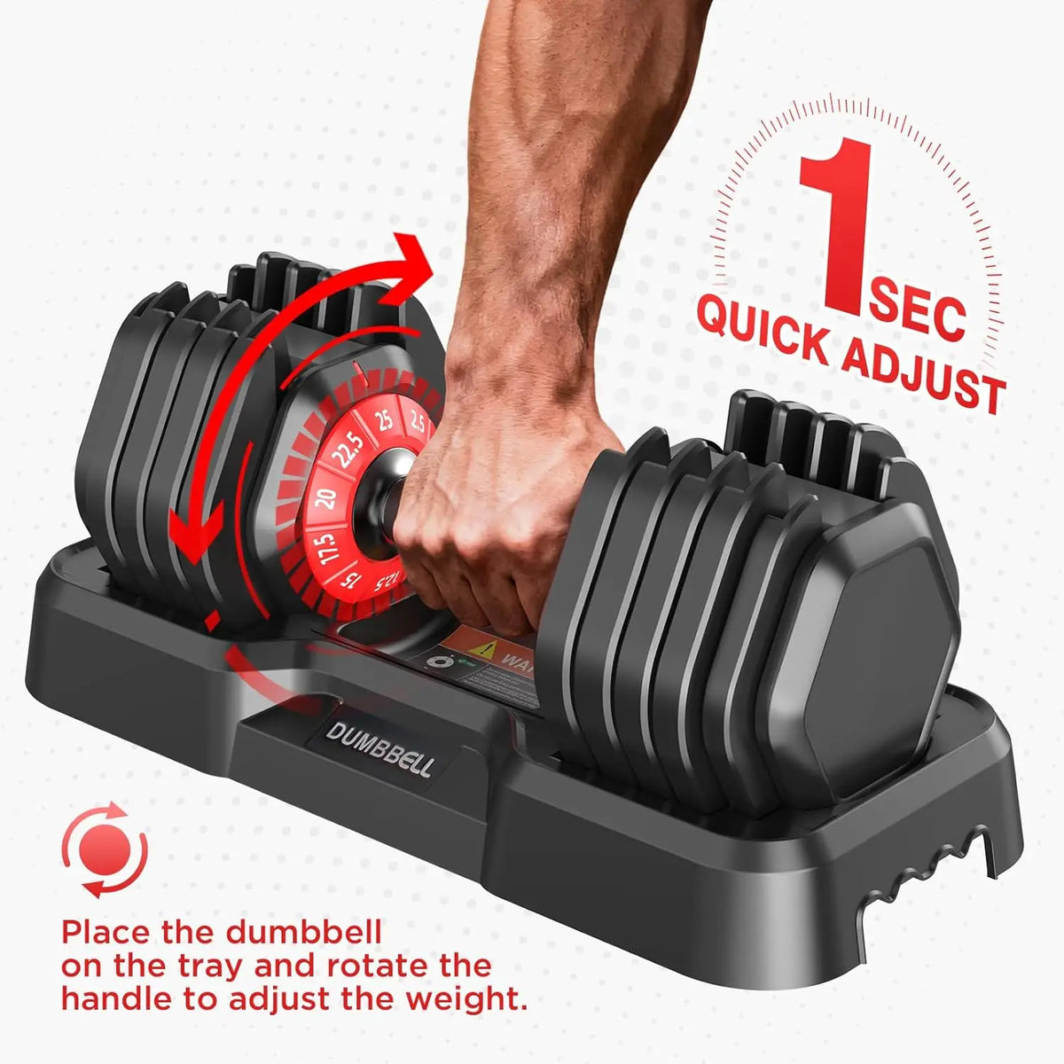 Adjustable Dumbbells Set of 2