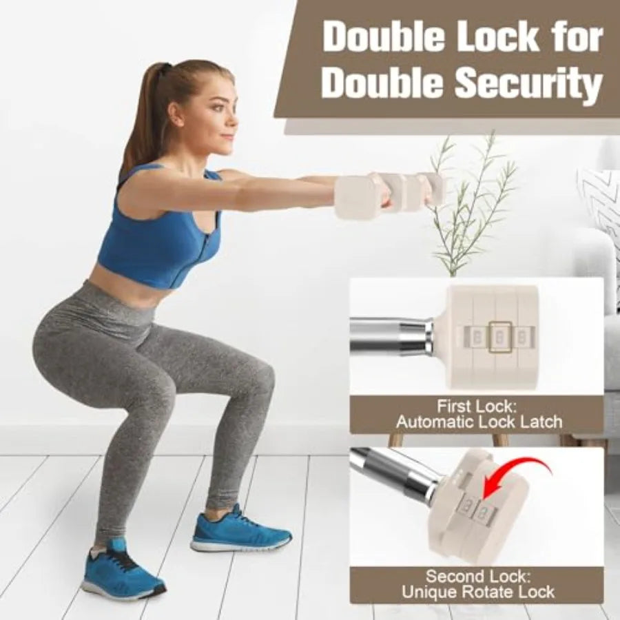22 lb Adjustable Dumbbell Set