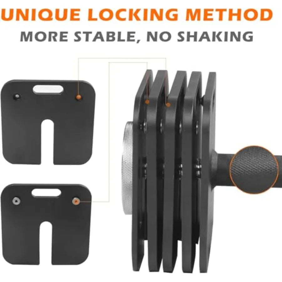 9-in-1 Adjustable Dumbbell Set
