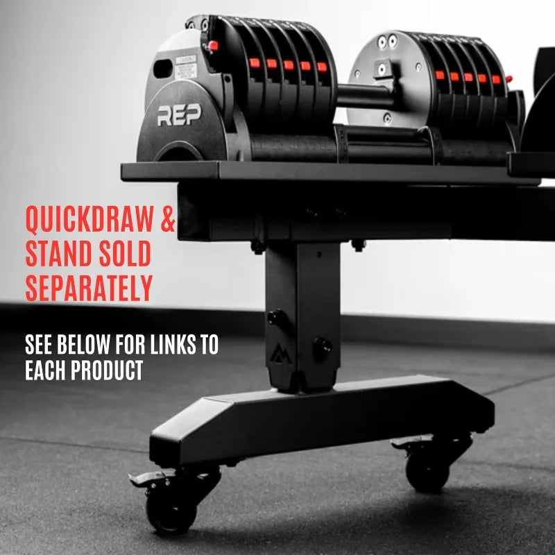 QuickDraw Adjustable Dumbbells