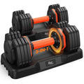 2-110 LB Adjustable Dumbbells